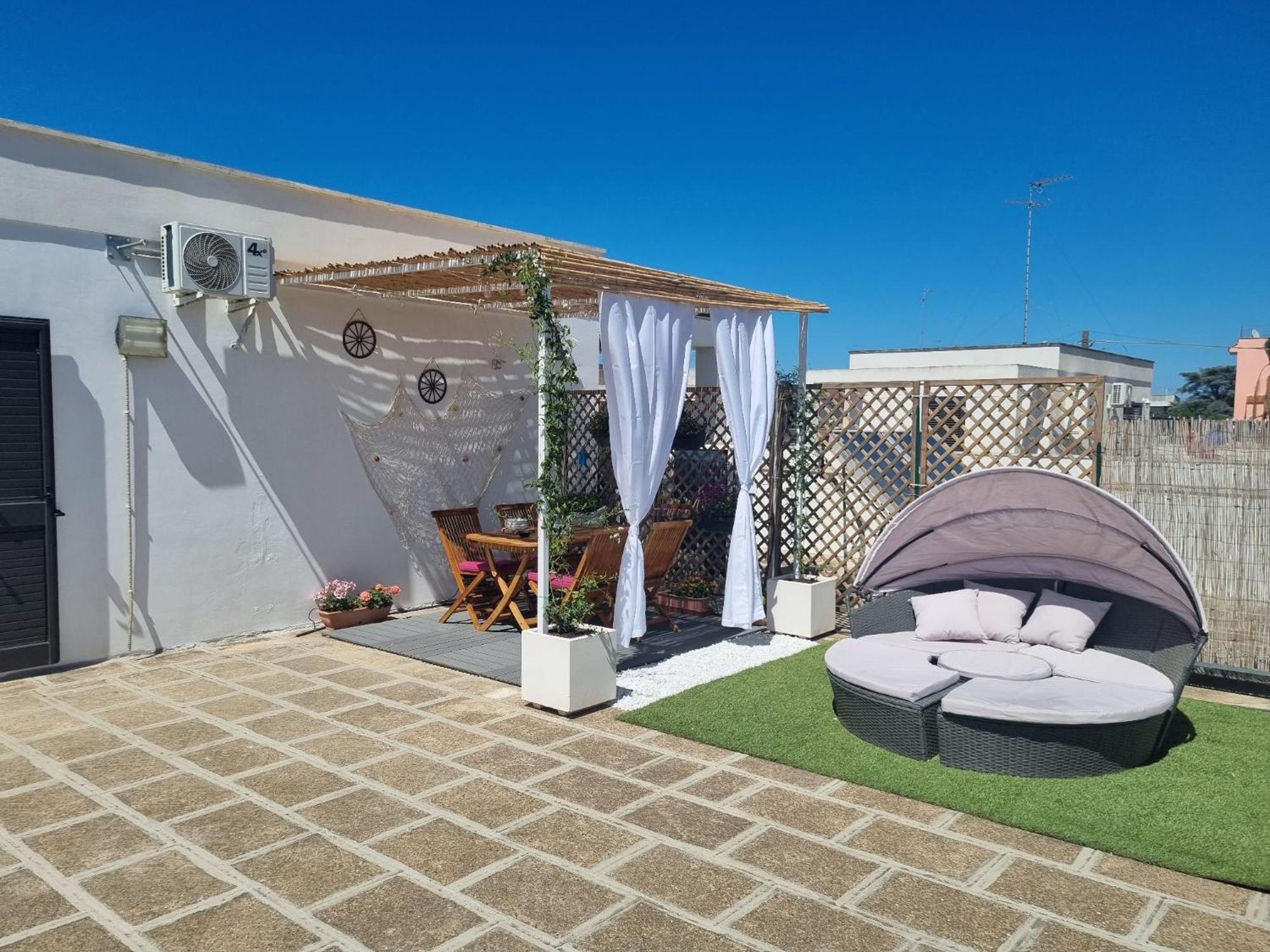 La Terrazza Di Zoe - Castromediano Villa Cavallino di Lecce Eksteriør bilde