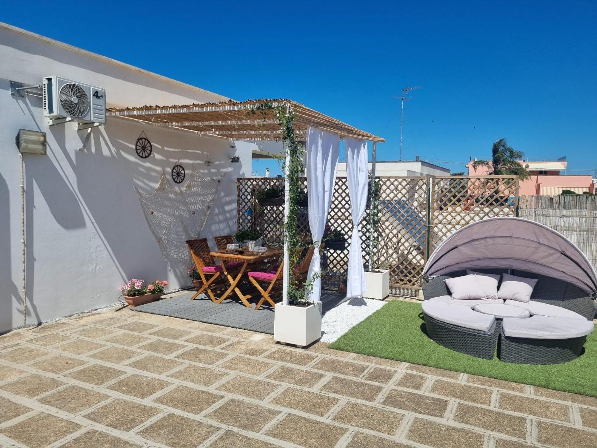La Terrazza Di Zoe - Castromediano Villa Cavallino di Lecce Eksteriør bilde